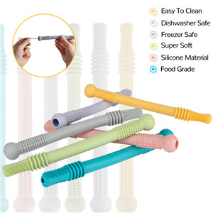 Silicone Hollow Teething Tubes