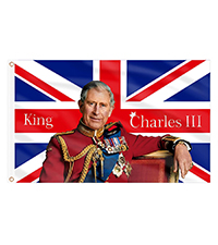 King Charles iii coronation flag
