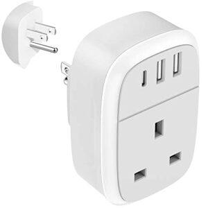 UK to US Plug Adaptor