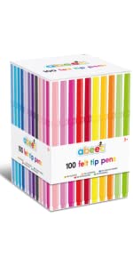 100 FELT TIP PENS