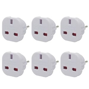 Jsdoin EU Travel Adapter pack of 6