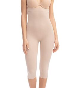 Farmacell 123 Women's high-Waisted Anti-Cellulite micromassage Capri Leggings