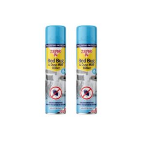 Quebec- Effective Bed Bug Killer Spray- Bedbugs & Mites Killer- Long Lasting 12 Months Protection- Natural Fresh Linen Fragrance - Child & Pet Safe Bug Killer Spray- 300 ml (Pack of 2)