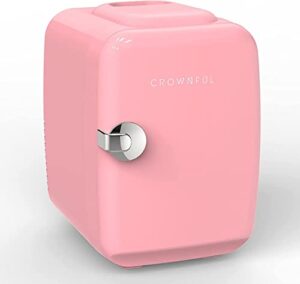 CROWNFUL Mini Fridge