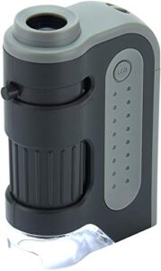 Carson MM-300 MicroBrite Plus 60 -120x LED Lighted Pocket Microscope