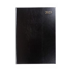 Collins Essential A4 Day to Page 2023 Diary - Black