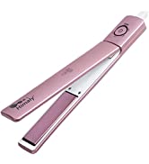 Hair Straighteners for Women, Straightens & Curls,130℃-230℃ Adjustable Temperature, Professional ...
