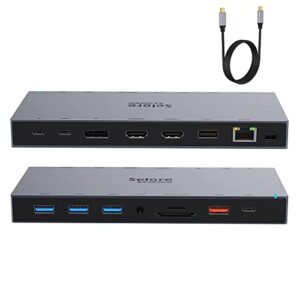 Docking Station Dual Monitor HDMI for HP Dell