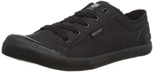 Rocket Dog Womens Jazzin Plimsolls Trainers Black