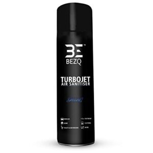 BEZQ Car Air Freshener Luxury Designer SAVAG Inspire Turbojet Air Sanitiser Freshener Blast Spray Cans 500ml - Use for Car