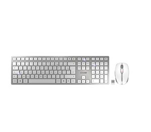 CHERRY DW 9100 SLIM BE wh/sr | Tastatur-Layout BE