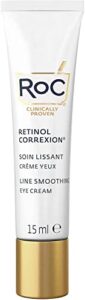 RoC - Retinol Correxion Line Smoothing Eye Cream - Visibly Reduces Puffiness & Dark Circles - Anti-Wrinkle and Ageing - 15 ml
