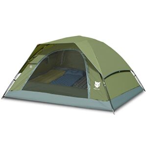 Night Cat Tent 3 4 Man Person Tent Waterproof Easy Set Up for Camping Hiking Garde