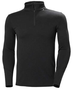 Helly Hansen Mens Lifa Merino Midweight 1/2 Zip LS Top
