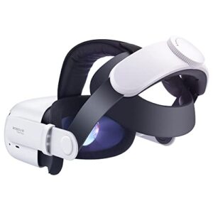 BOBOVR M1 Plus Sport Head Strap Compatible with Oculus Quest 2 Enhanced Comfort Reduce Facial Stress Fitness Elite Replacement Strap For Quest2 Accessory