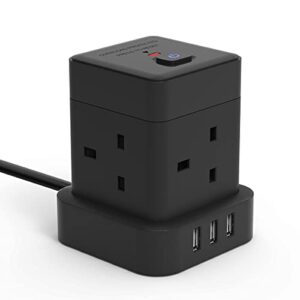 Cube Extension Lead 3M With USB Slots