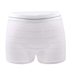 HANSILK Women's Seamless Postpartum Underwear Disposable High Waist C-Section Recovery Maternity Underwear Breathable Comfortable 3 PCS