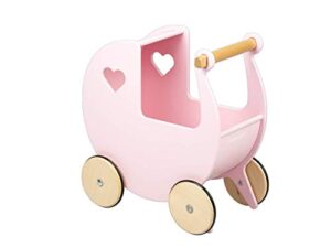 Moover Wooden Dolls Pram For Toddlers