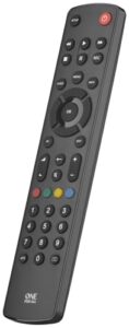 One For All URC1210 Contour Universal Control of TV/Smart TV - Guaranteed to work with all manufacturer brands -