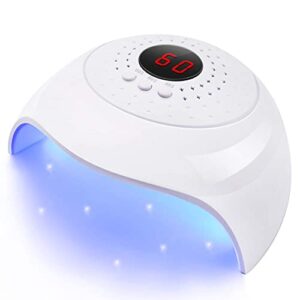Led UV Nail Lamp 54W Nail Dryer Gel Nail Curing Lamp UV Light for Gel Nails Polishes with USB 3 Timer Auto Senso