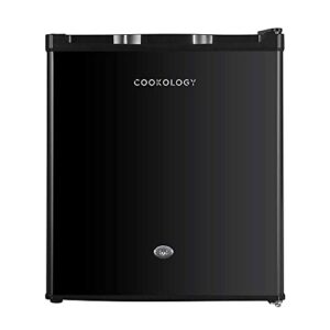 Cookology MFR42LK Small Table Top Mini Countertop Fridge 42 Litre Capacity