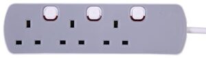 PRO ELEC PELB1761 3 Gang Extension Lead Individually Switched
