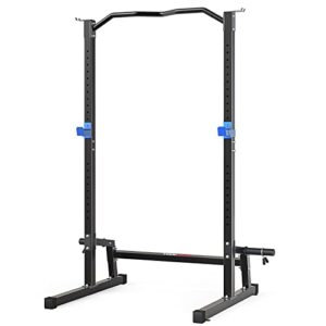 WINNOW Power Cage Height Adjustable Squat Rack Home Gym Power Tower Multi-Function Pull Up Station Strength Training Squat stand Barbell Rack
