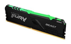 Kingston FURY Beast RGB 8GB 3200MHz DDR4 CL16 Desktop Memory Single Stick KF432C16BBA/8
