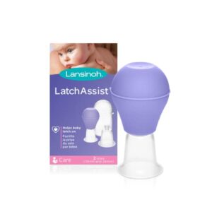Lansinoh Latch Assist Nipple Everter with Case for Breastfeeding mums
