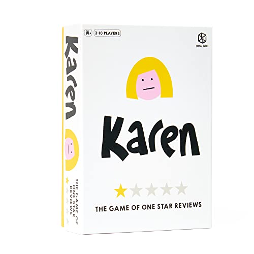 Format Games | Karen | Bluffing Party Game by TV and Radio Personality Matt Edmondson | Ages 14+ | 3-10 Players | Average Playtime 30-45 Minutes