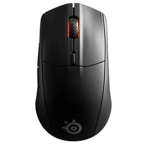 SteelSeries Rival 3 Wireless - Wireless Gaming Mouse - 400+ Hour Battery Life - Dual Wireless 2.4 GHz and Bluetooth 5.0 - 60 Million Clicks - 18
