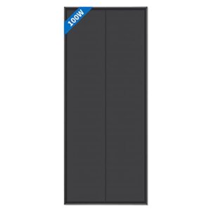 FIREFLY ENERGY 100W Monocrystalline Solar Panel ALL Black Module Solarpanel for RV