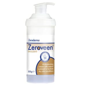 Zeroderma Zeroveen Emollient 500g - 2In1 Moisturising Cram And Wash With Natural Oatmeal