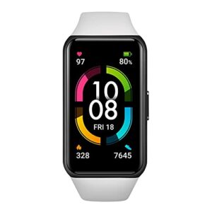 HONOR band6 Smartwatch Men Women Fitness Tracker with Blood Oxygen & Heart Rate Monitor Pedometer 1.47"Color Screen Smartwatch Sports Activity Tracker Gray