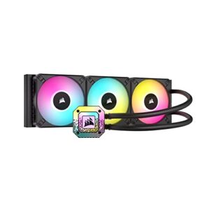 Corsair iCUE H150i ELITE CAPELLIX XT Liquid CPU Cooler - Three AF120 RGB ELITE Fans - 360mm Radiator - Intel® LGA 1700