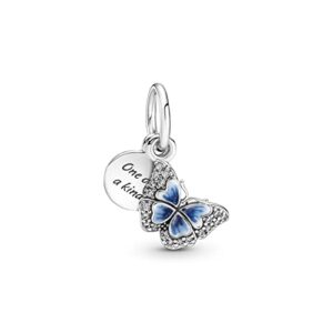 Charm colgante Pandora 790757C01 Mariposa azul