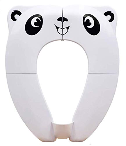 [Upgrade Version] Foldable Potty Seat - RIGHTWELL Travel Toilet Seat