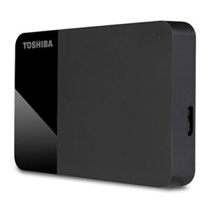 Toshiba 4TB Canvio Ready – 2.5 inch Portable External Hard Drive with SuperSpeed USB 3.2 Gen 1