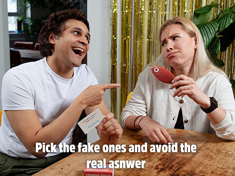 sounds fishy, board games big potato games family games kids adults fun funny
