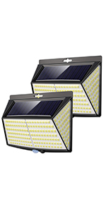 solar security lights outdoor motion sensor