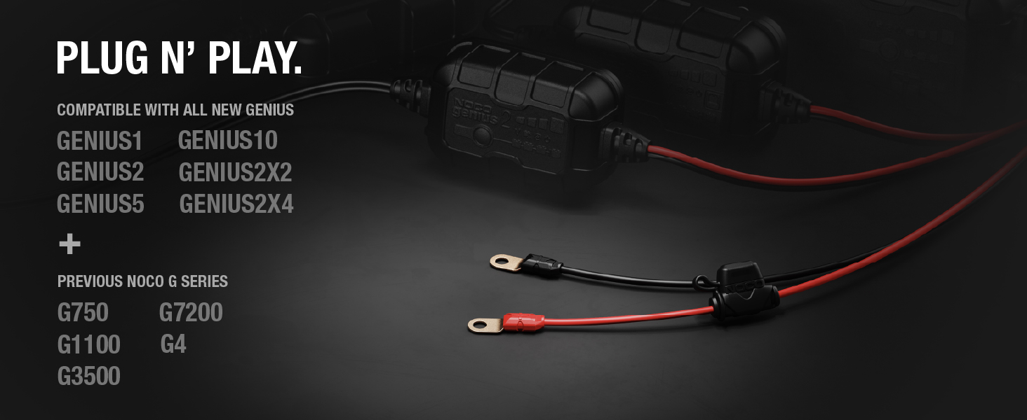 NOCO GC002 X-Connect M6 Eyelet Terminal Accessory For NOCO Genius Smart Battery Chargers