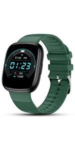 Smart Watch for Women Men IP68 Waterproof Fitness Tracker with Heart Rate Monitor for Andriod IOS