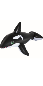 whale paint toy inflatable