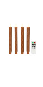 honeycomb taper candle