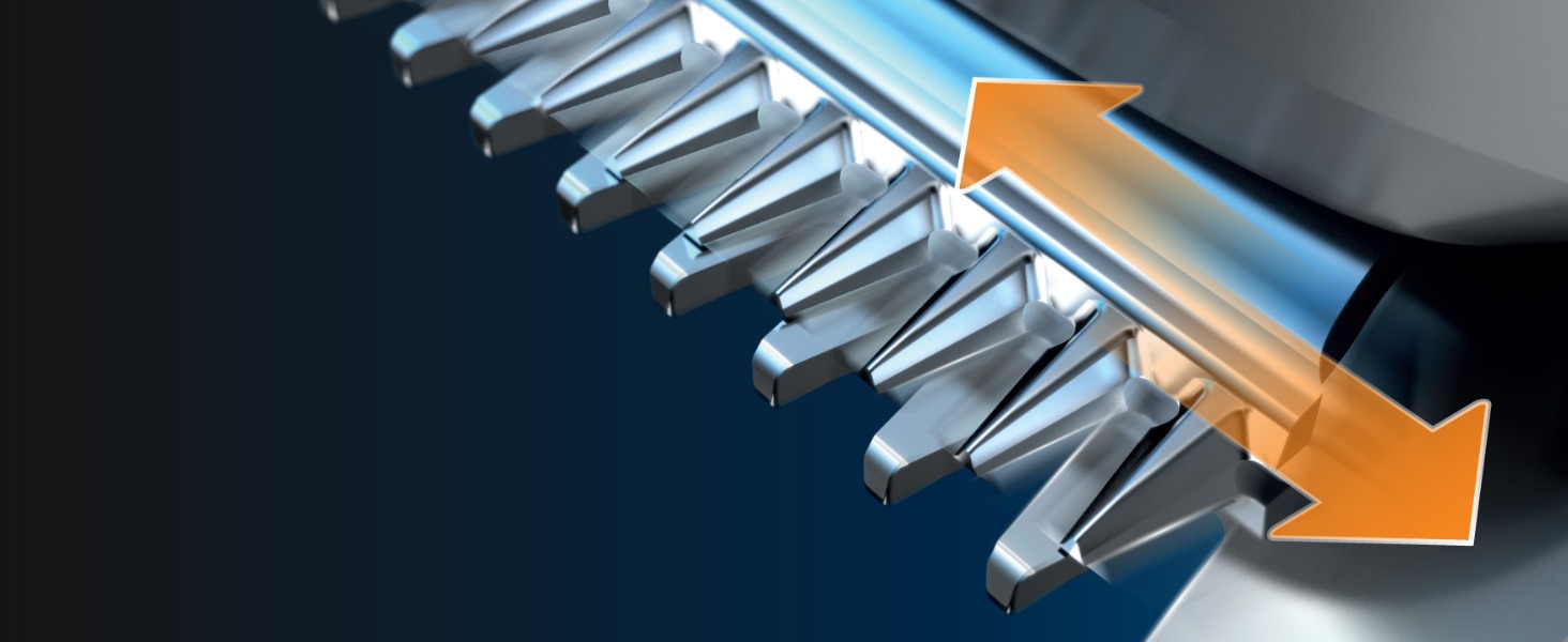 Self-sharpening blade