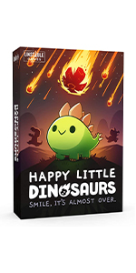 TeeTurtle | Happy Little Dinosaurs Base Game | Board Game | Ages 8+ 2 to 4 Players 30 to 60 Minutes