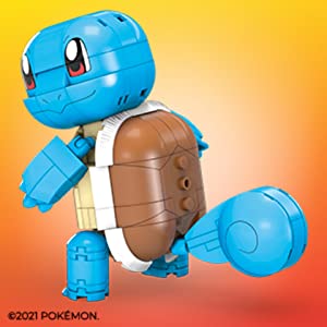 Mega Construx Pokémon Build & Show Squirtle Construction Set, Building Toys for Kids
