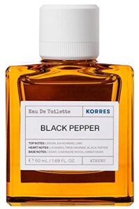 Korres Black Pepper Eau De Toilette 50ml