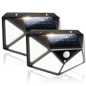 OWill 2 Pack Solar Lights Outdoor