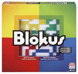 Blokus Game - Fun Strategy Board Game for The Whole Family - Less Than A Minute to Learn - 21 Pieces Per Player - Gift For Kids 7+